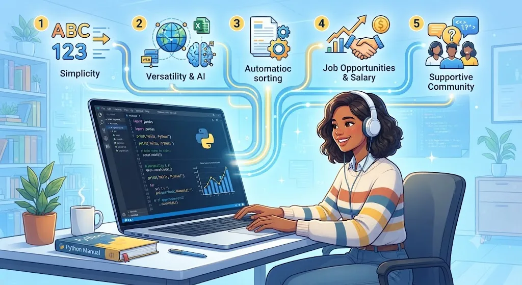 5 Lý Do Thuyết Phục Nhất Khiến Bạn Nên Học Python Ngay Hôm Nay