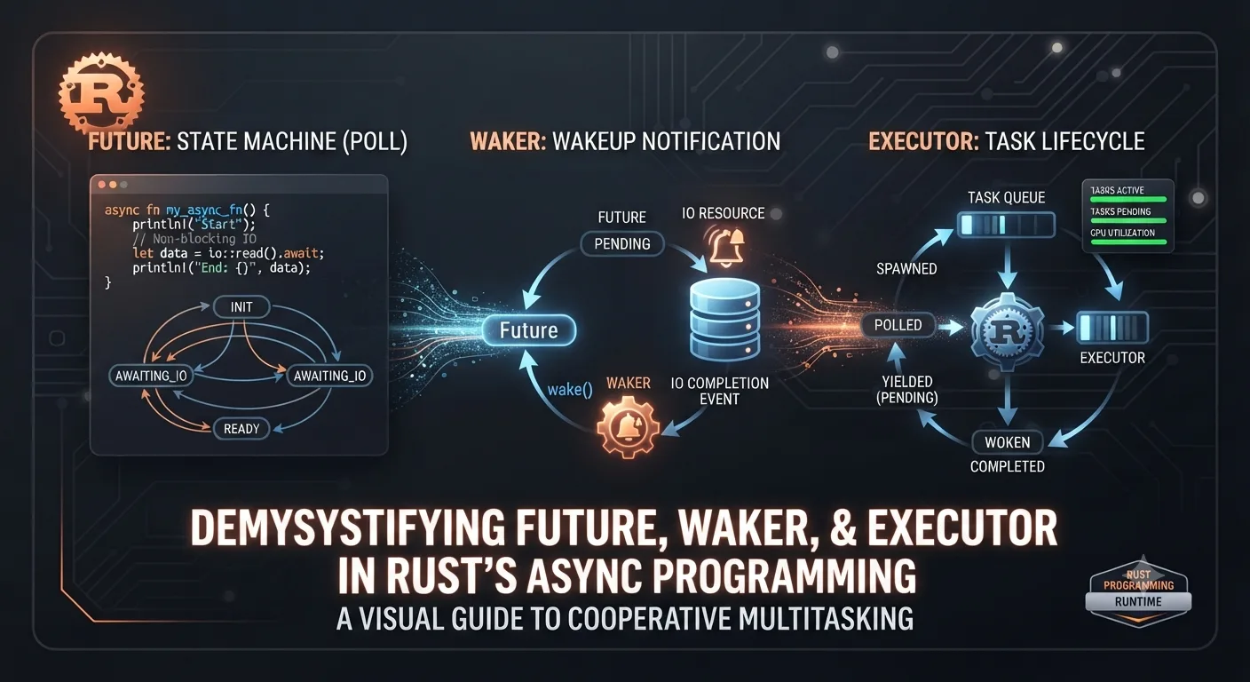Giải Mã Bản Chất Của Future, Waker Và Vòng Đời Của Executor Trong Rust