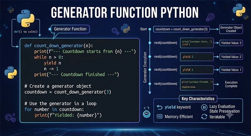 Tối Ưu Hiệu Suất Với Generator Function Và yield Trong Python: Đỉnh Cao Xử Lý Dữ Liệu Lớn