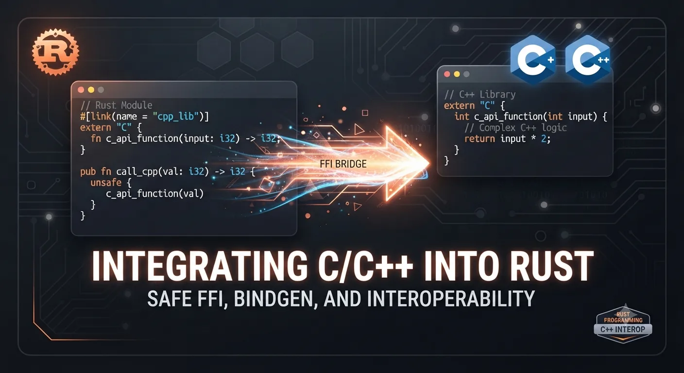 Tích Hợp Mã C/C++ Vào Rust Qua FFI Và Bindgen: Cầu Nối Hiệu Suất Đỉnh Cao