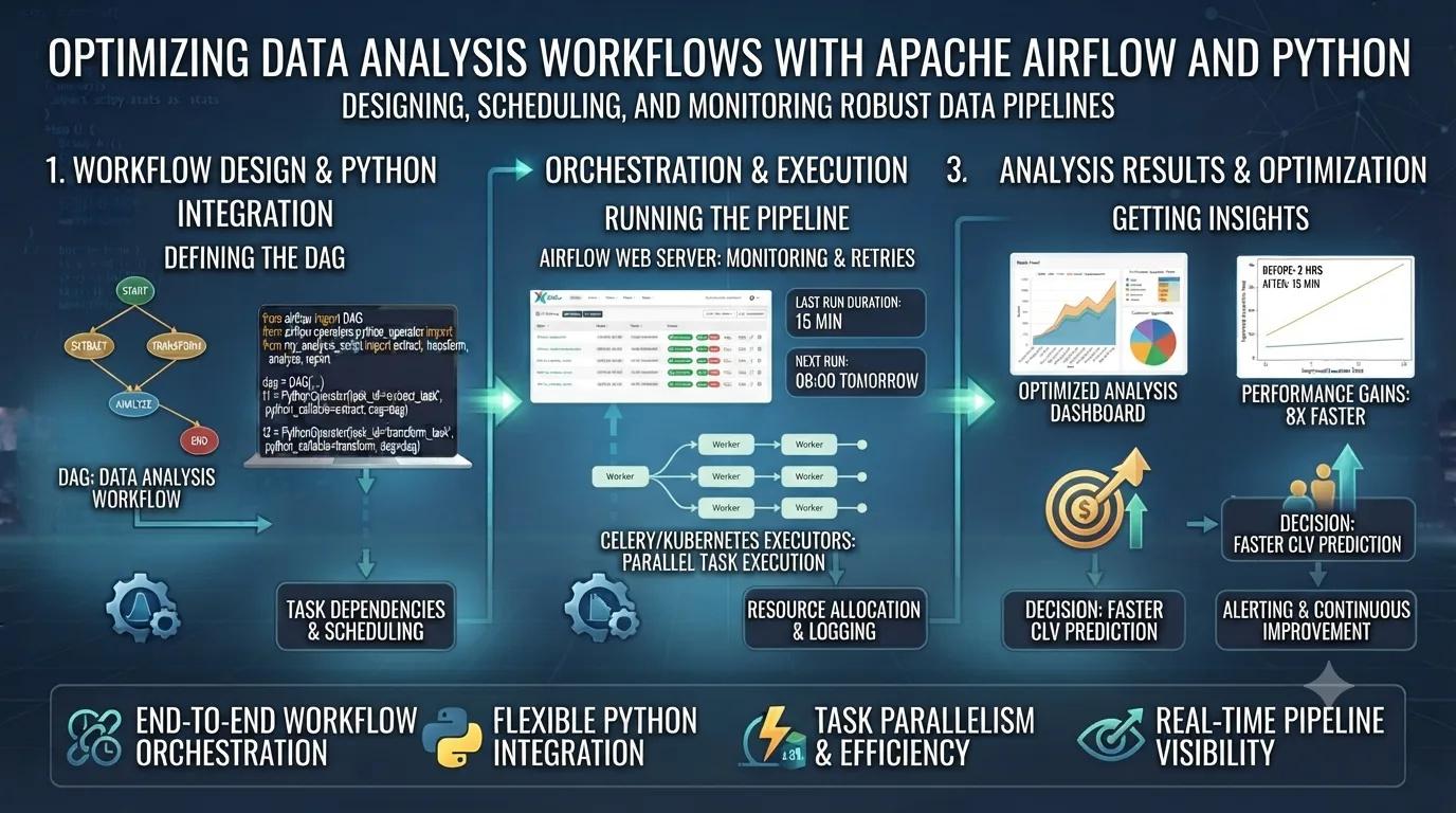 Tối ưu hóa quy trình phân tích dữ liệu với Apache Airflow và Python