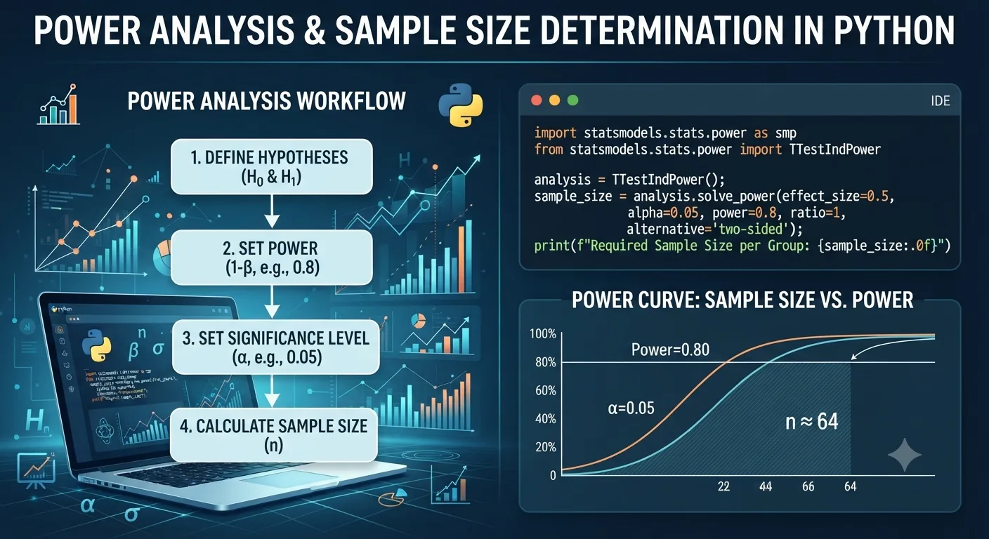 Bí Thuật Power Analysis Và Tính Cỡ Mẫu Chuẩn Xác Bằng Ngôn Ngữ Python