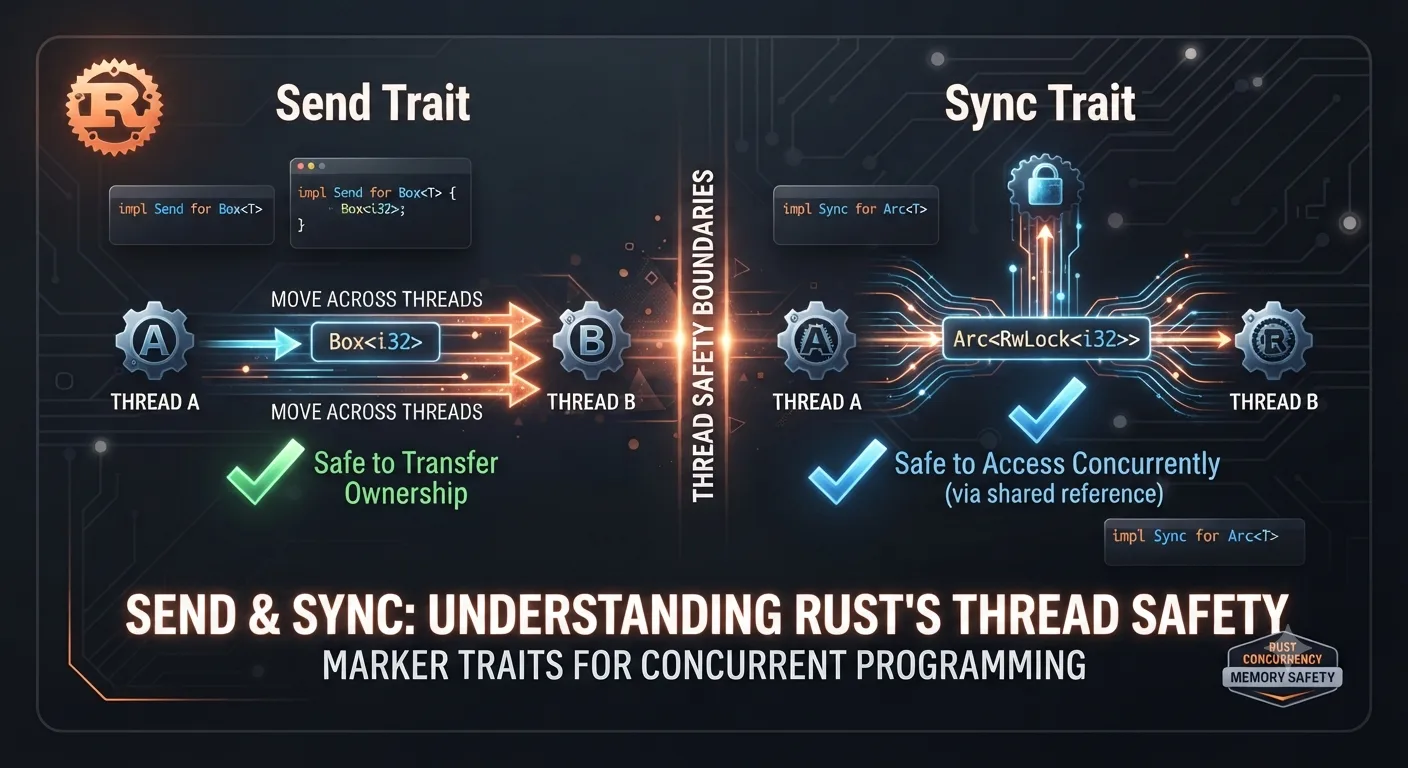 Giải mã Send và Sync trong Rust: Nền tảng An toàn Đa luồng (Thread Safety)