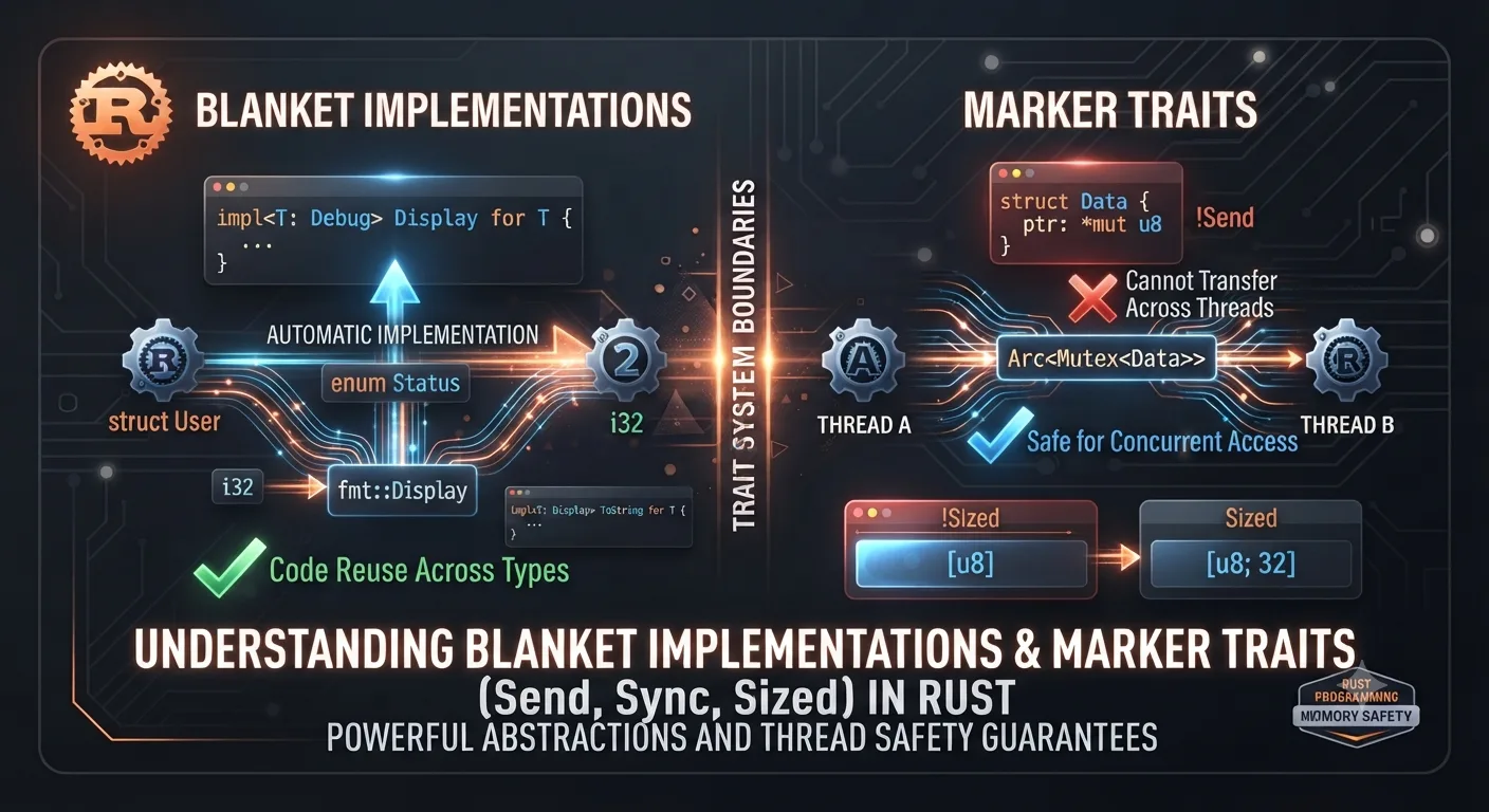 Hiểu Rõ Blanket Implementations và Marker Traits (Send, Sync, Sized) trong Rust