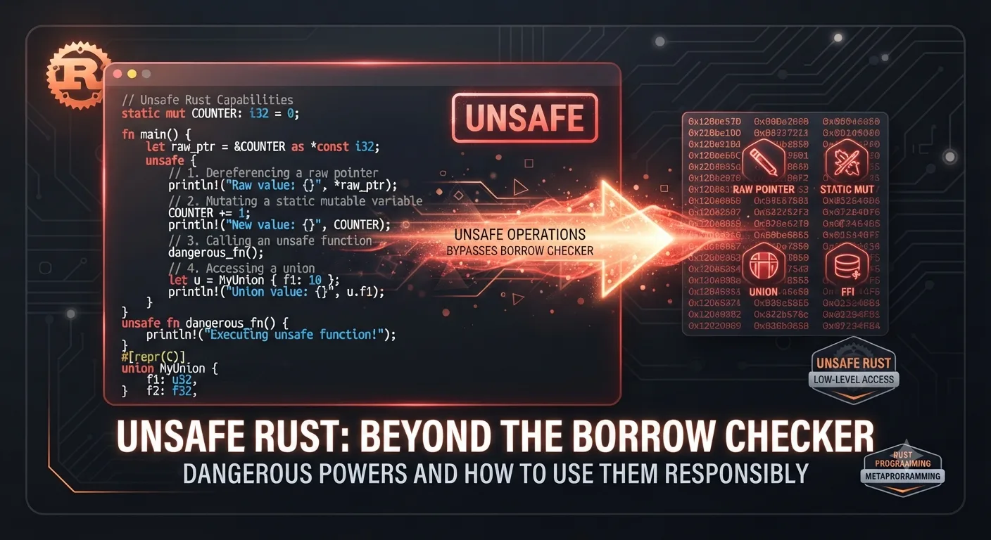 Ranh giới An toàn trong Rust: Khi nào và Tại sao phải dùng Unsafe Rust?